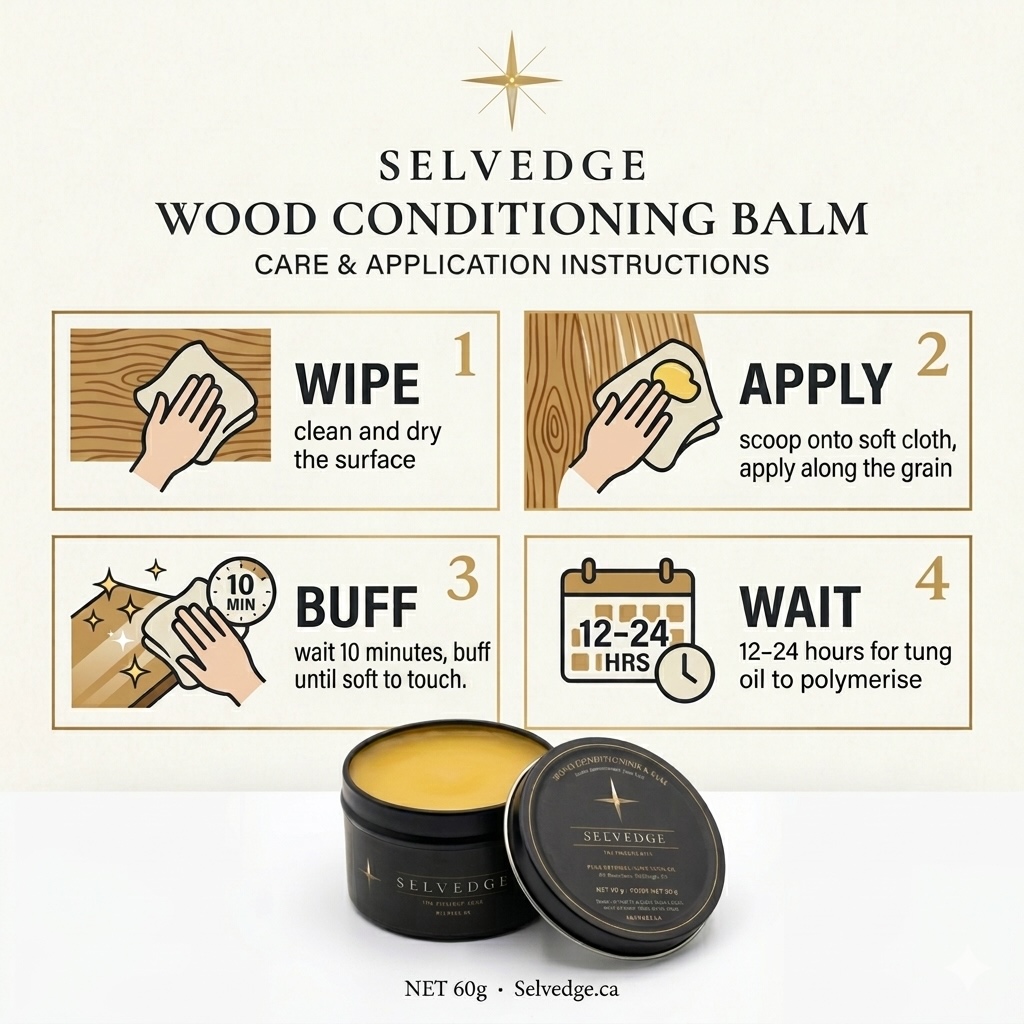 Balm tin with insert card